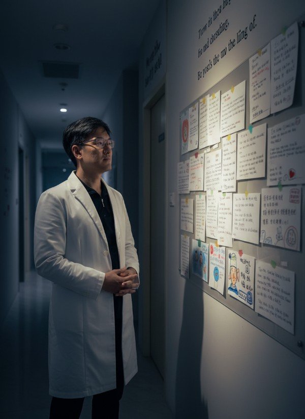 吳紹琥醫師說明壓力釋放生理機制 患者練習日常自律神經壓力釋放儀式 透過功能醫學達到深度壓力釋放效果 建立修復架構讓身體回彈壓力釋放