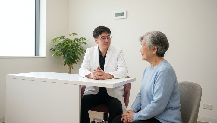 - 醫師詳細解說療程減肥針中年發福 - 醫療級體脂測量儀減肥針中年發福 - 專業針劑示意圖樣減肥針中年發福 - 體態管理前後對比減肥針中年發福