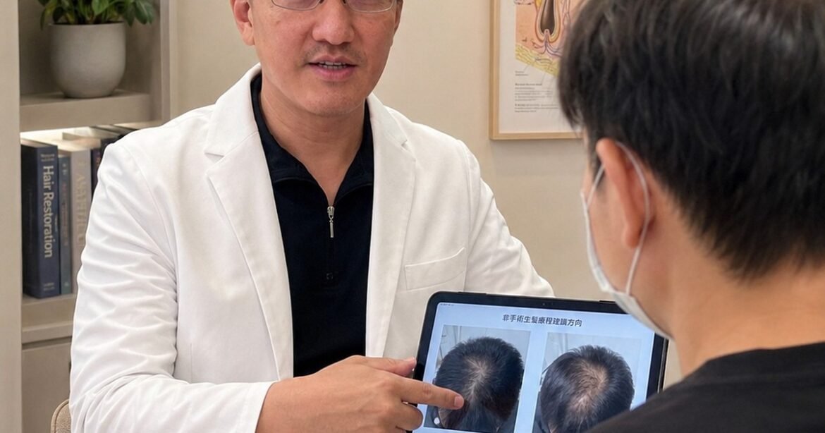中年男性掉髮對策：4種非手術增髮方法解析