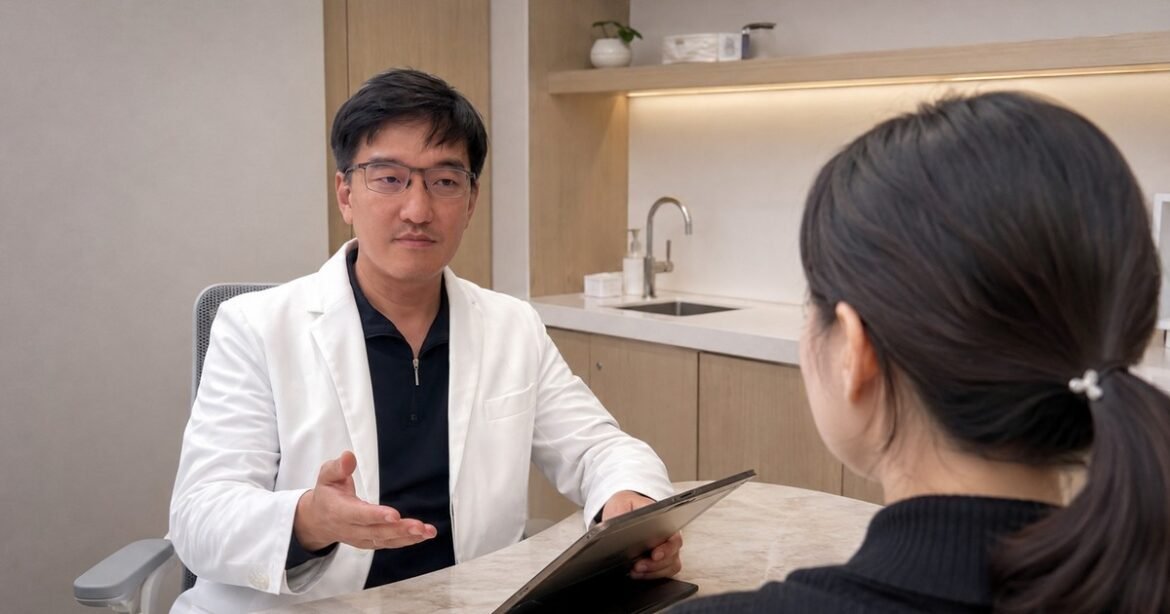 吳芮醫師解析電音波療程說明常見問題與臉頰凹陷關係。