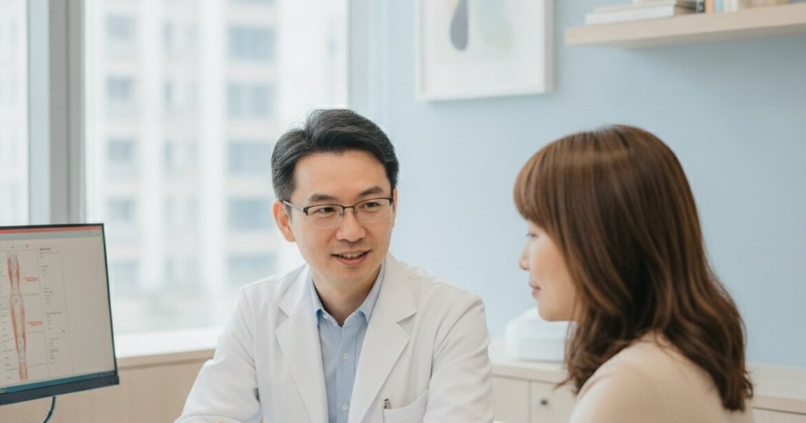 吳芮醫師說明大小分子玻尿酸差異與全臉應用