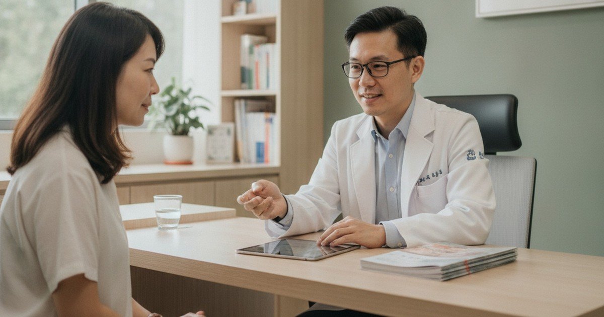 吳芮醫師說明血管型黑眼圈的特徵與成因