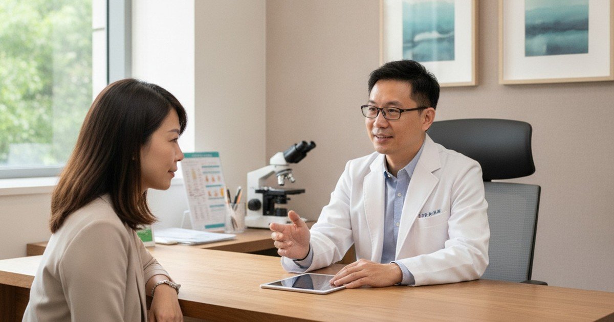 吳芮醫師細心解釋蠕形蟎蟲如何影響酒糟肌,並分享吳芮醫師推薦案例分享的處理方式。